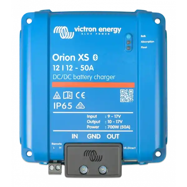 ORION XS IP65 12V/12V-50A DC/DC CHARGER