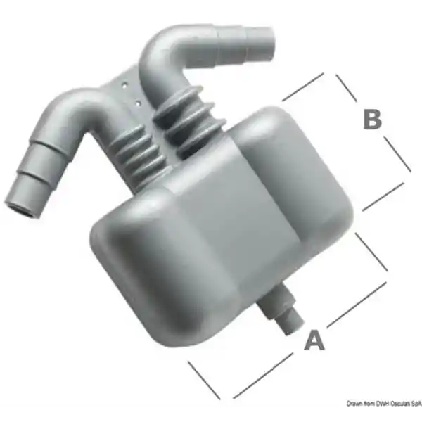 Osculati gaz/su ayırıcı