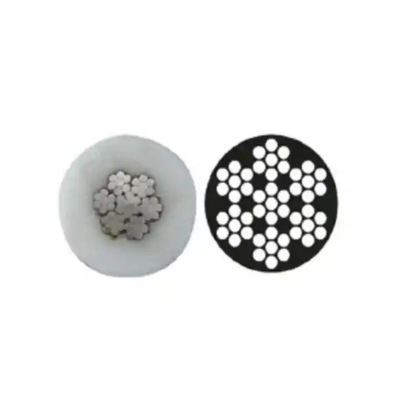 PASLANMAZ ÇELİK İZOLELİ HALAT, 4x6MM, 7x7, AISI316