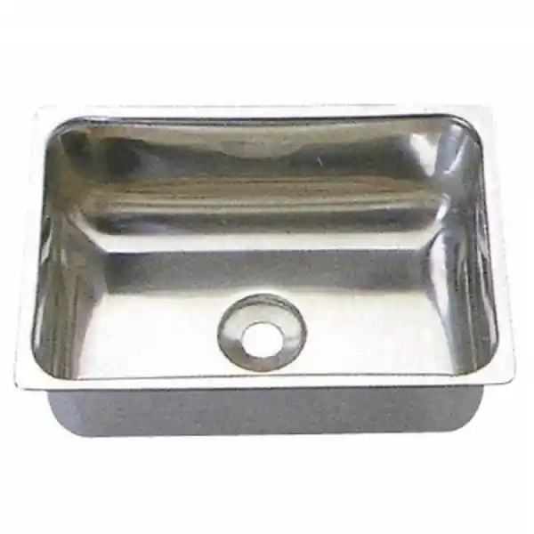 Paslanmaz Dikdörtgen Evye - 27x33x10cm