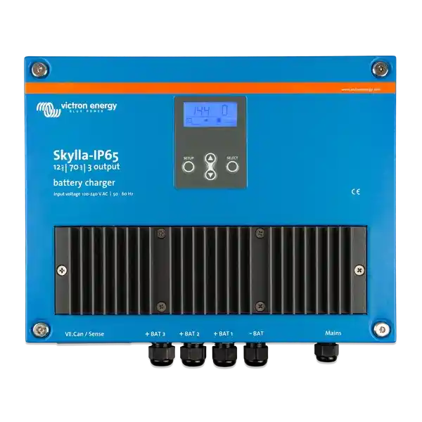 SKYLLA IP65 CHARGER 12V/70A(3) 120/240V