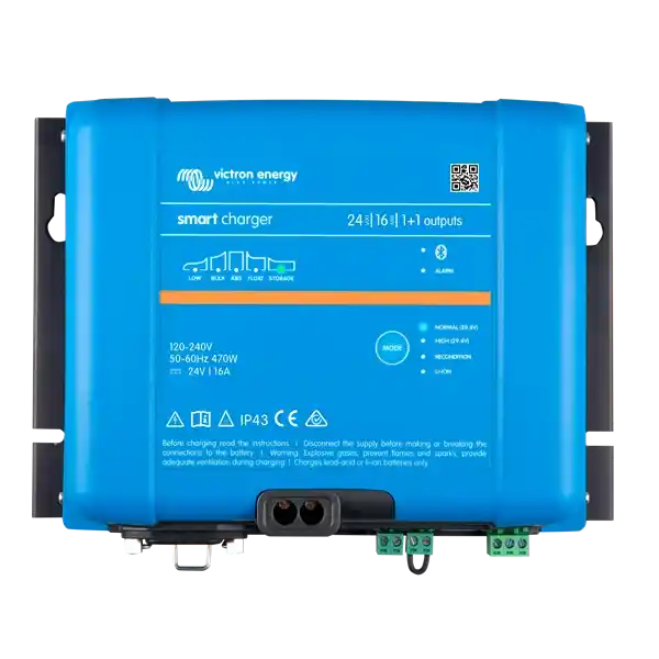 SMART IP43 CHARGER 24V/16A(1+1) 120-240V