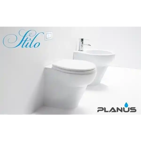 Stilo 12V Beyaz Taş Taharet Kitli Tuvalet