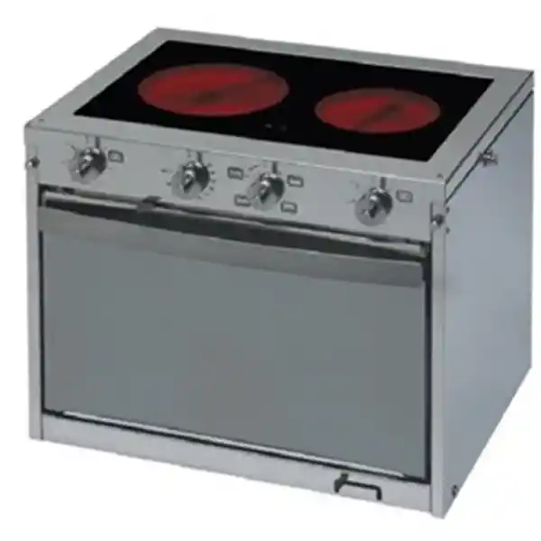 Techimpex Elektrikli Çift Göz Ocaklı Fırın