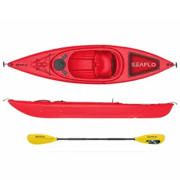 Tek Kişilik Sit-In Kapalı Kano Kırmızı