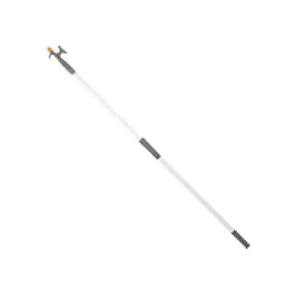 Teleskopik Kakıç 2-Ends, Anod.Alum. Ø 25mm L118-196Cm,Gri