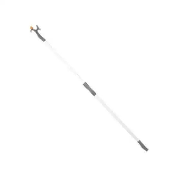 Teleskopik Kakıç  2-Ends, Wh. Alum. Ø 30mm L120-196Cm, Gri