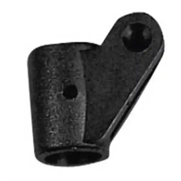 Tente Parçası, Plastik. Siyah Ø22mm