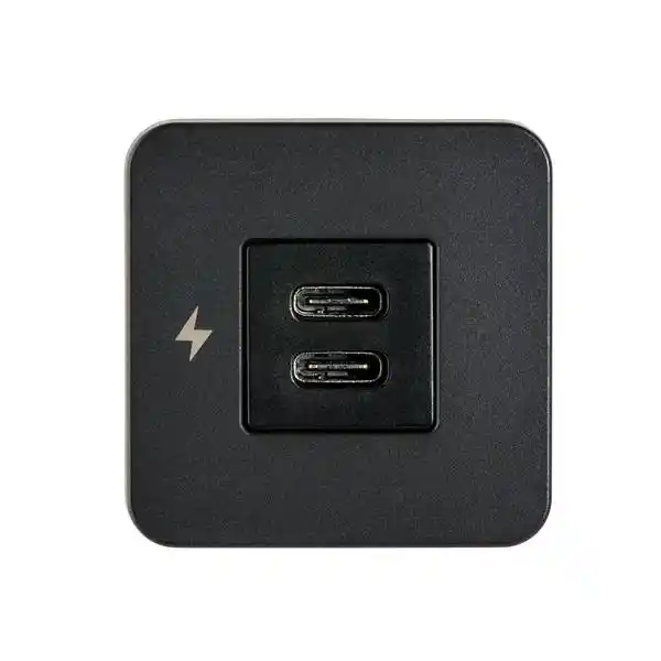 TILE-USB-C/USB-C ŞARJ SOKETİ, SİYAH ÇERÇEVE