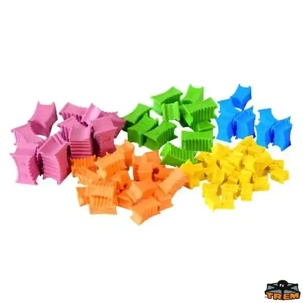 Trem Zincir İşaretleme Kiti. Mavi 12mm