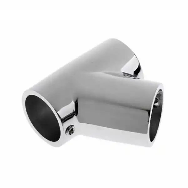 Vardavela Ara Parçası Krom Bağlantı T 60 Derece Çap 25mm