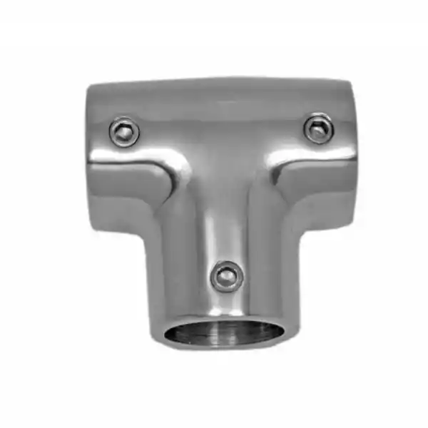 Vardavela Ara Parçası Krom Bağlantı T 90 Derece Çap 25mm