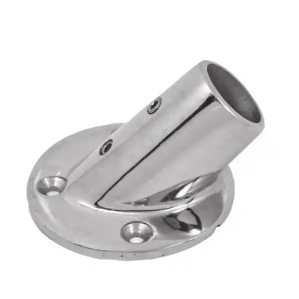 Vardavela & Tente Ayağı, Paslanmaz Çelik, 25mm 45°