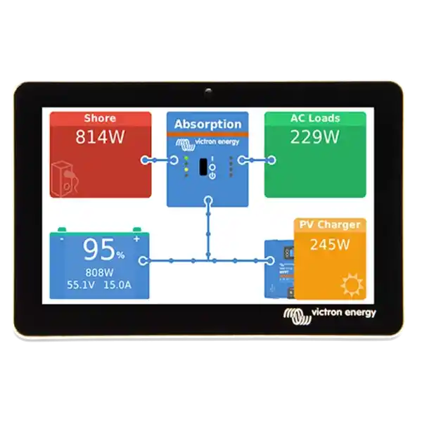 Victron energy GX Touch 50 Sistem İzleme Ekranı