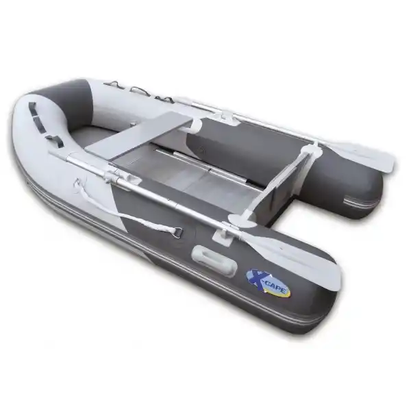 X-Cape Alüminyum Tabanlı Şişme Bot 230 Koyu Gri - Açık Gri