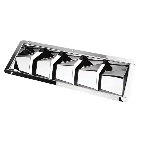 Yan Havalandırma, Paslanmaz Çelik, 8li 50x11cm