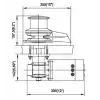 BADA C1524C TAMBURLU IRGAT, 24V - 1500W, 8MM