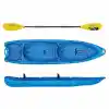 Çift Kişilik Polietilen Yetişkin Kano - Mavi