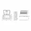 Nuova Rade Nouva Rade Plastik Hatch / 480 mm x 480 mm