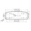 Rokk Lok Montaj Plakası Raymarine A6/A7 - RL506