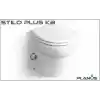 Stilo Plus 12V Beyaz Kısa Taş Taharet Kitli Tuvalet