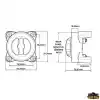 T-Power Dual Circuit Akü Şalteri 32V/350A