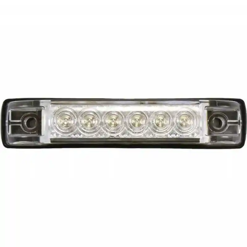 6 Ledli Basamak Lambası 12V - Mavi