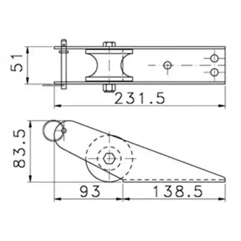 Baş makarası 51x232mm