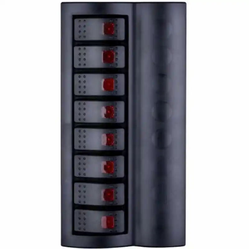 BFY Otomatik Sigortalı ve Işıklı Switch Panel - 4 Anahtarlı