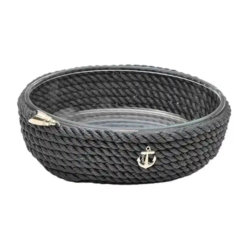 CaptainRA Borcam Küçük (oval) Siyah