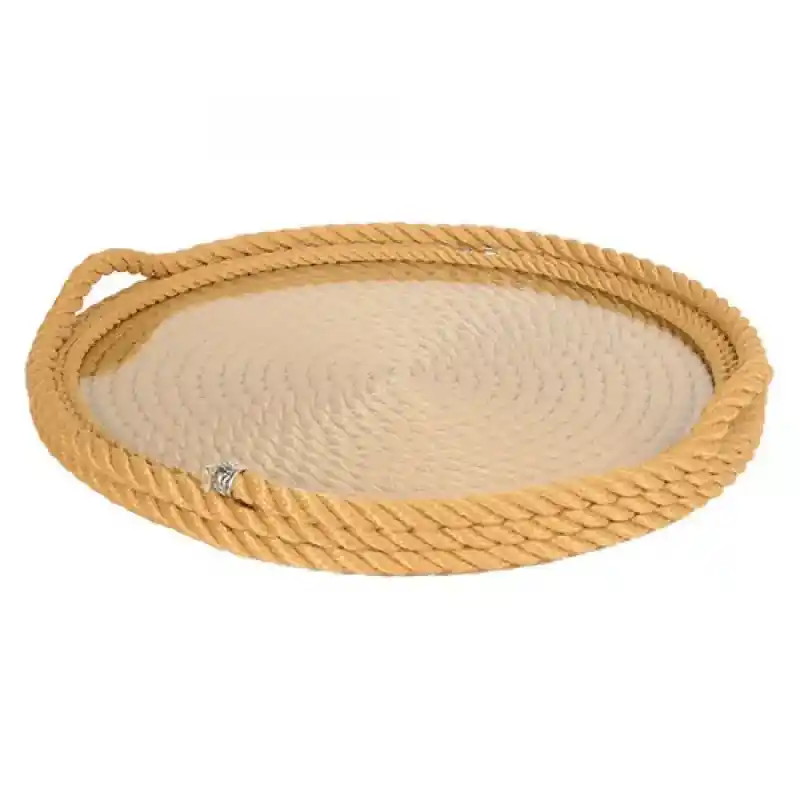 CaptainRA Sade Tepsi 45 cm Krem