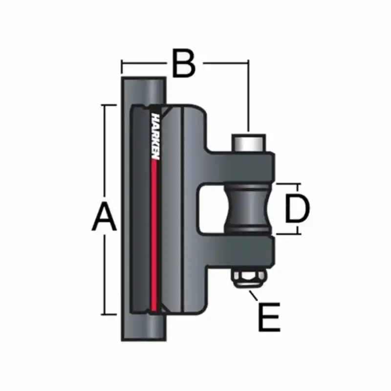 Harken Yelken Arabası 22mm CB