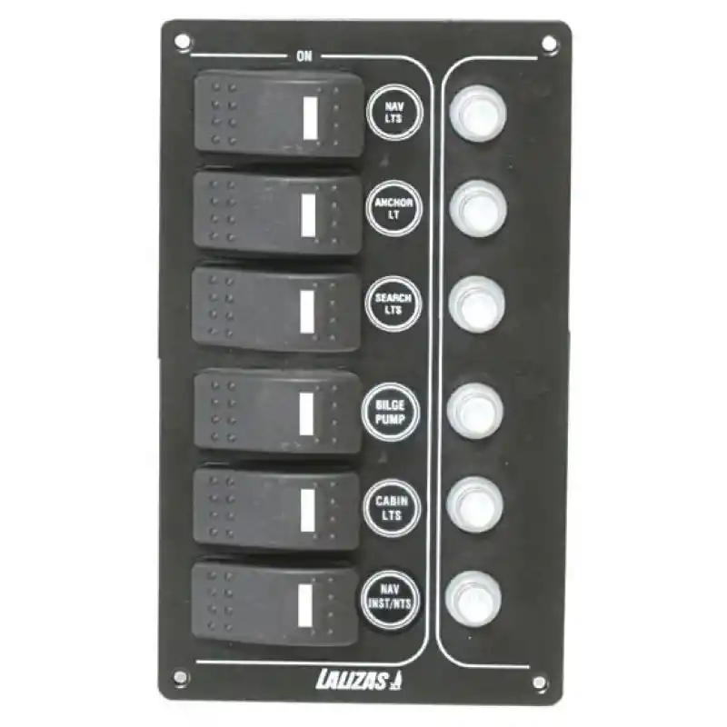 Kontrol Paneli Sp6 Offshore,İşıklı Su Geçirmez 6