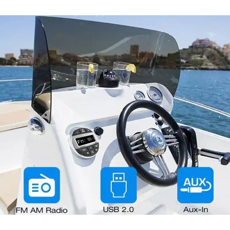 Labarka MS-10RV USB Girişli Bluetoothlu Marine Teyp