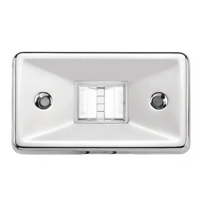 Led Kıç Feneri Krom Dikdörtgen 12V