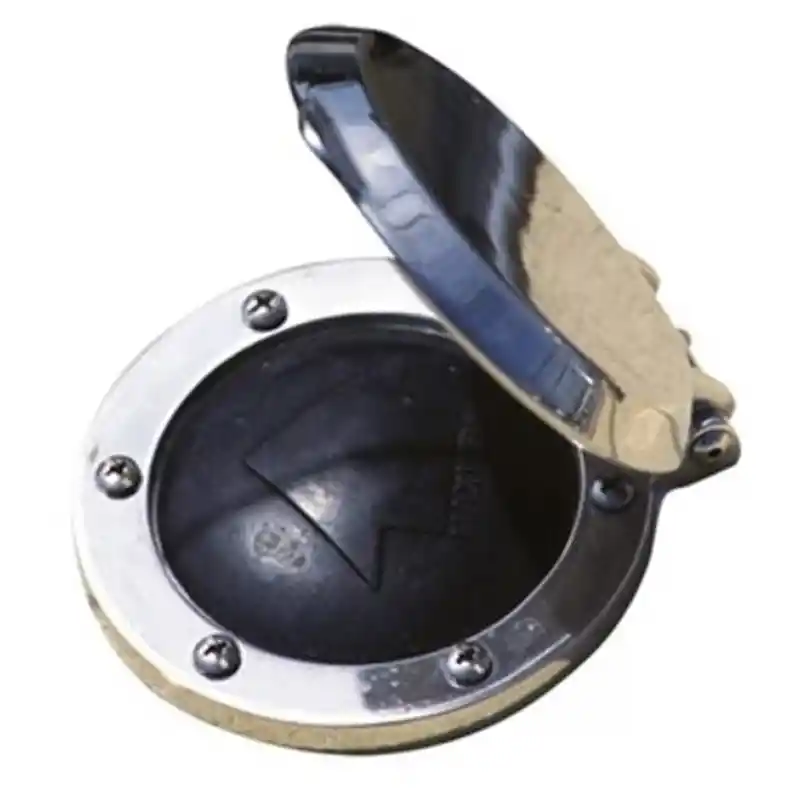 Maxwell Güverte Ayak Şalteri - Paslanmaz Çelik Kapaklı