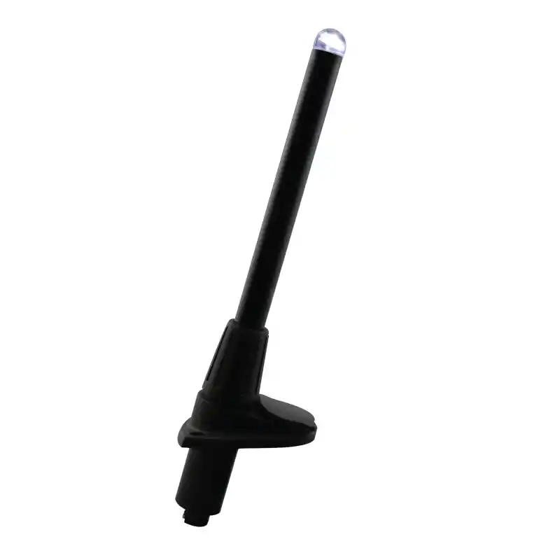 Lalizas Micro LED Işıklı Direk Soketli 25cm Beyaz Siyah