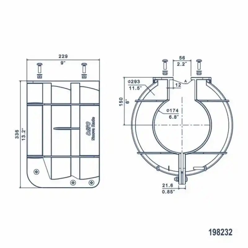 NUOVA RADE PERVANE KORUYUCU,25-35 HP,Ø29CM,TURUNCU