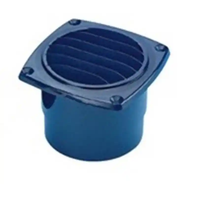 Plastik havalandırma siyah 102mm