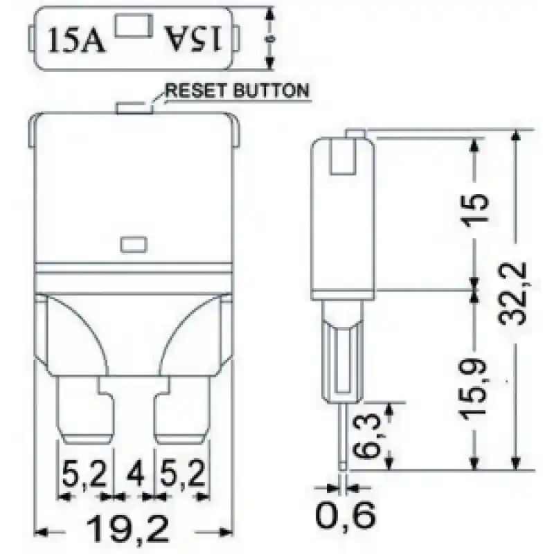 Resetlenebilir Ato/atc Tip Sigorta