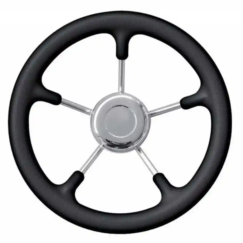 SAVORETTI T9 Poliüretan 28cm Dümen Simidi - Gri
