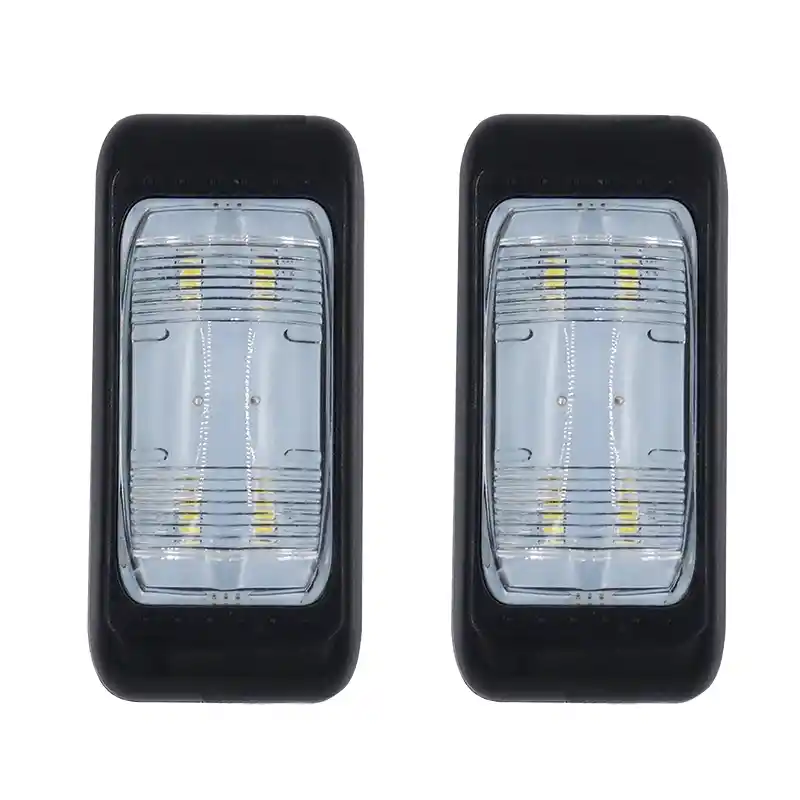 Lalizas Tepe Römork Lambası 4 LED 12V/28V Siyah 2li Set