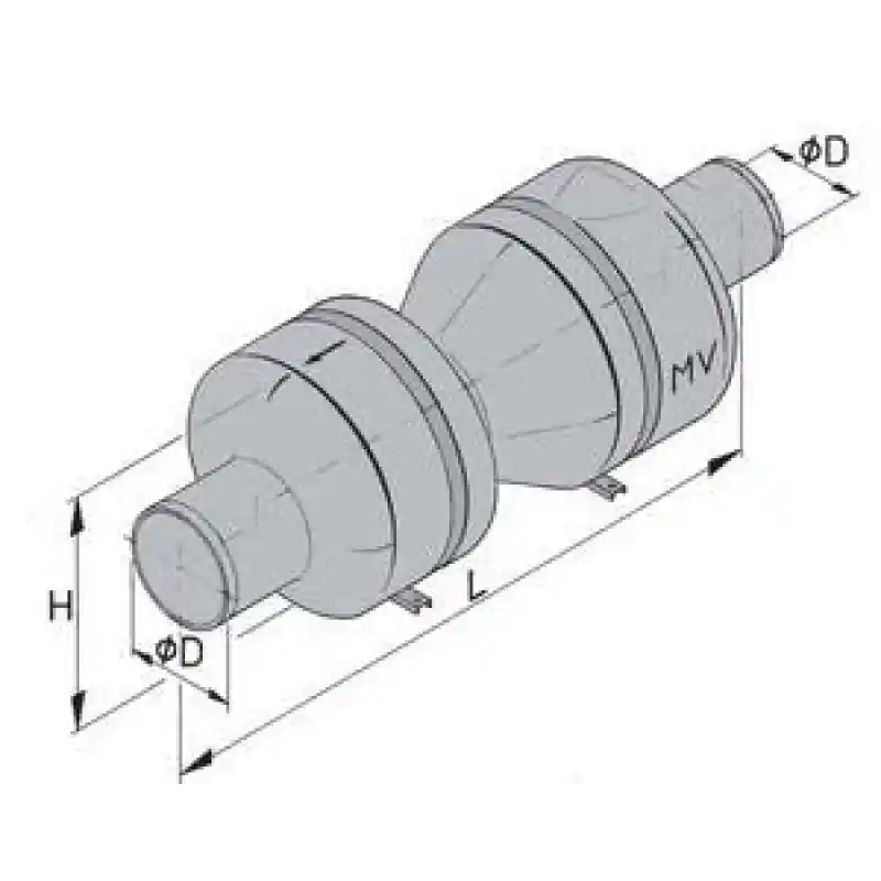 Vetus Mv Muffler