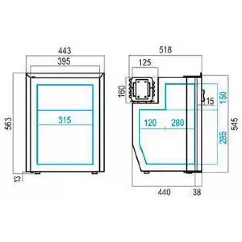Vitrifrigo Buzdolabı C51İX OCX2