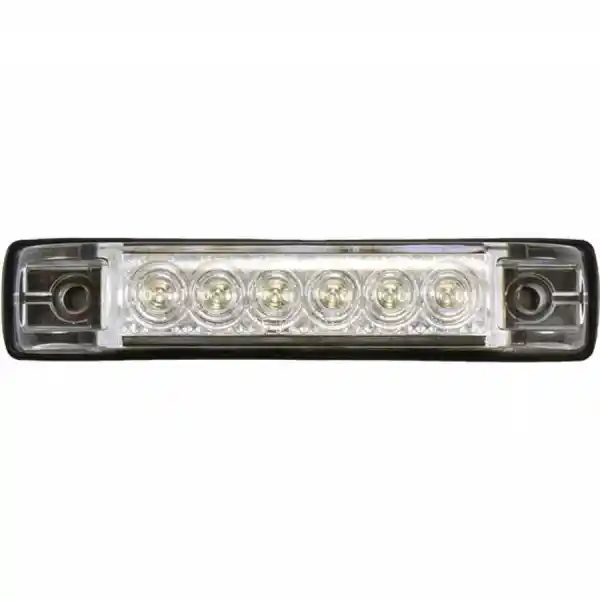 6 Ledli Basamak Lambası 12V - Mavi