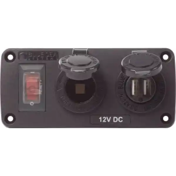 Blue Sea Below Deck Panel Çakmak Soketi Ve Usb
