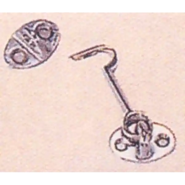 Kapı Kancası,krom Kaplama, L: 10cm