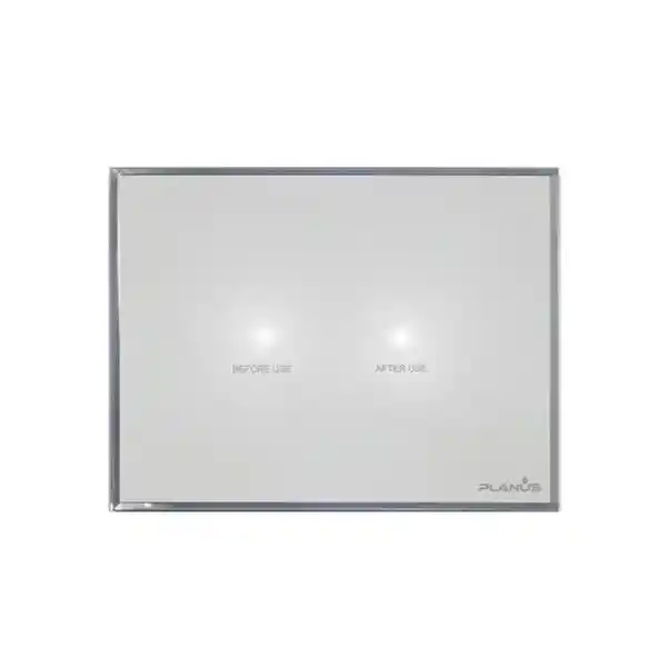 Planus Beyaz Full Glass Touch Panel 2 Butonlu