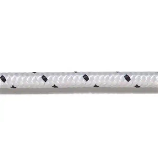 Polyester halat,  beyaz üzeri mavi, 16mm