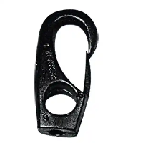 Lalizas Yaylı Kanca Ø12x58mm Polyamid Siyah